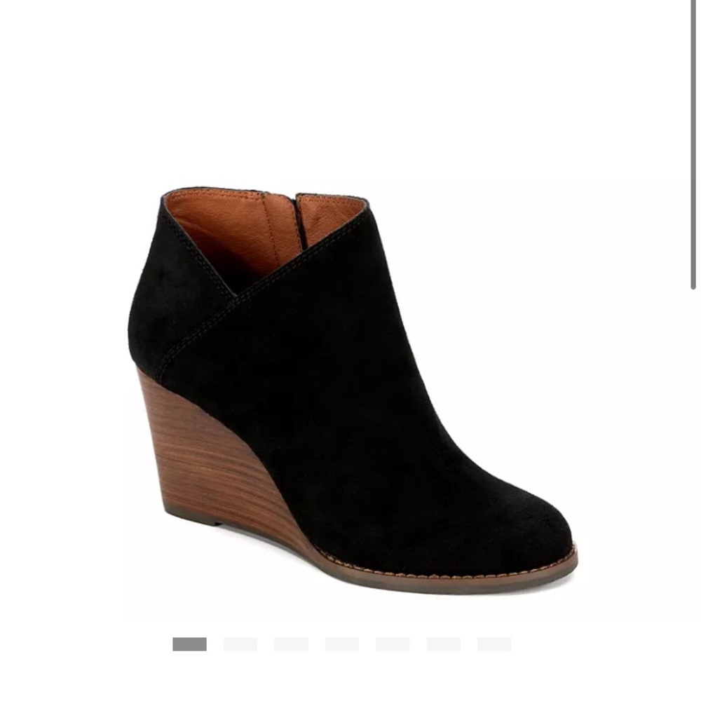 Lucky Brand wedge booties